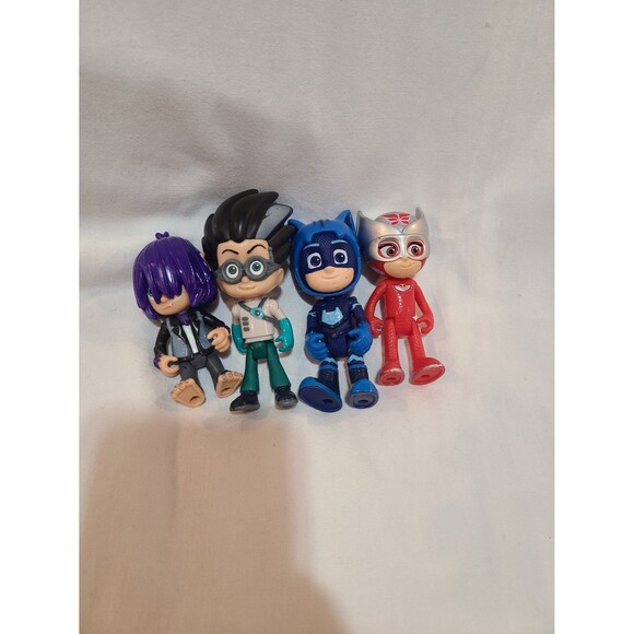 PJ Masks Figures Owlette, Catboy, Romeo, Kevin - Picture 1 of 2